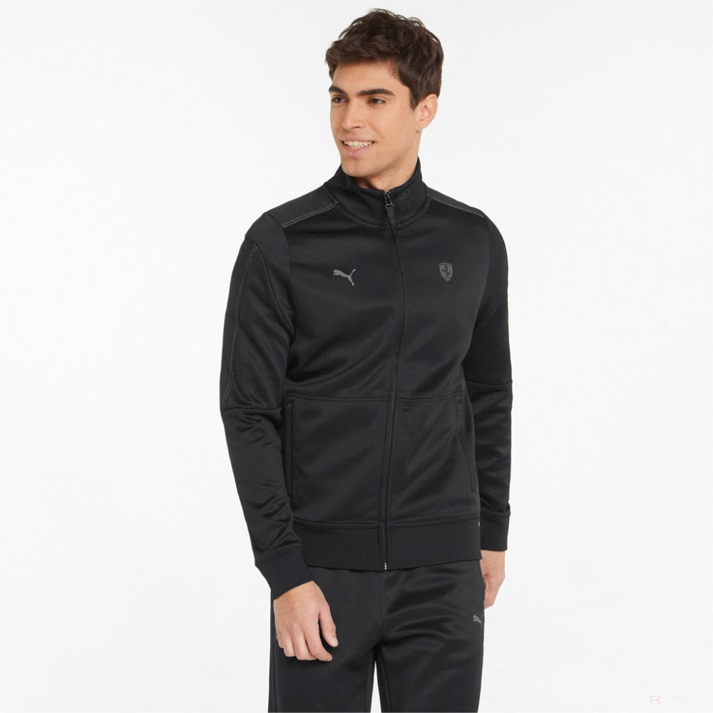 Puma Ferrari Style T7 Track Jacket, Black, 2022 - FansBRANDS®