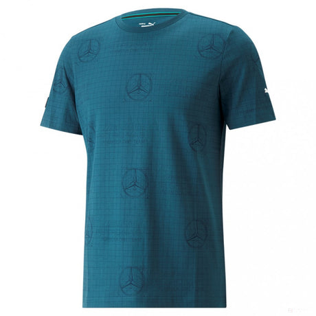 Puma Mercedes T-shirt, Blue, 2022 - FansBRANDS®