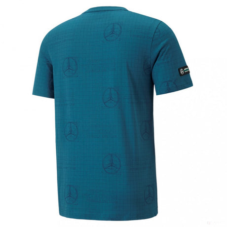 Puma Mercedes T-shirt, Blue, 2022 - FansBRANDS®