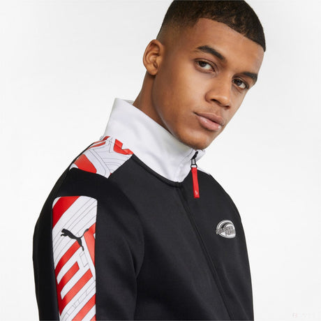 Puma Ferrari T7 Pulóver, Black, 2022 - FansBRANDS®