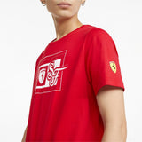 Puma Ferrari Race T-shirt, Red, 2022