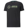 AMG Mercedes  Logo Tee Puma Black 2022 - FansBRANDS®