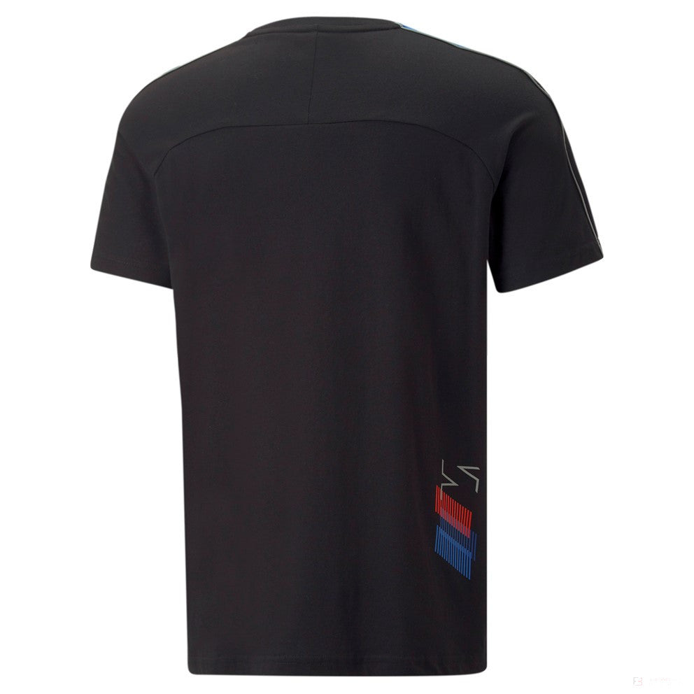 BMW MMS MT7 Tee Cotton Black M color 2022 FansBRANDS COM