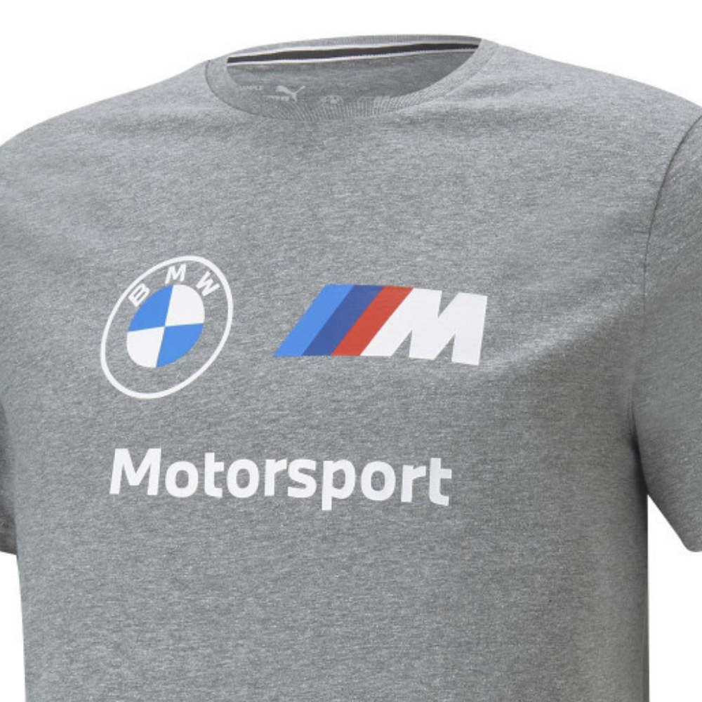 BMW MMS ESS LOGO TEE Medium Gray Heather 2022