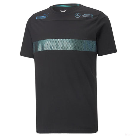 AMG Mercedes  Metal Energy Tee Puma Black 2022 - FansBRANDS®