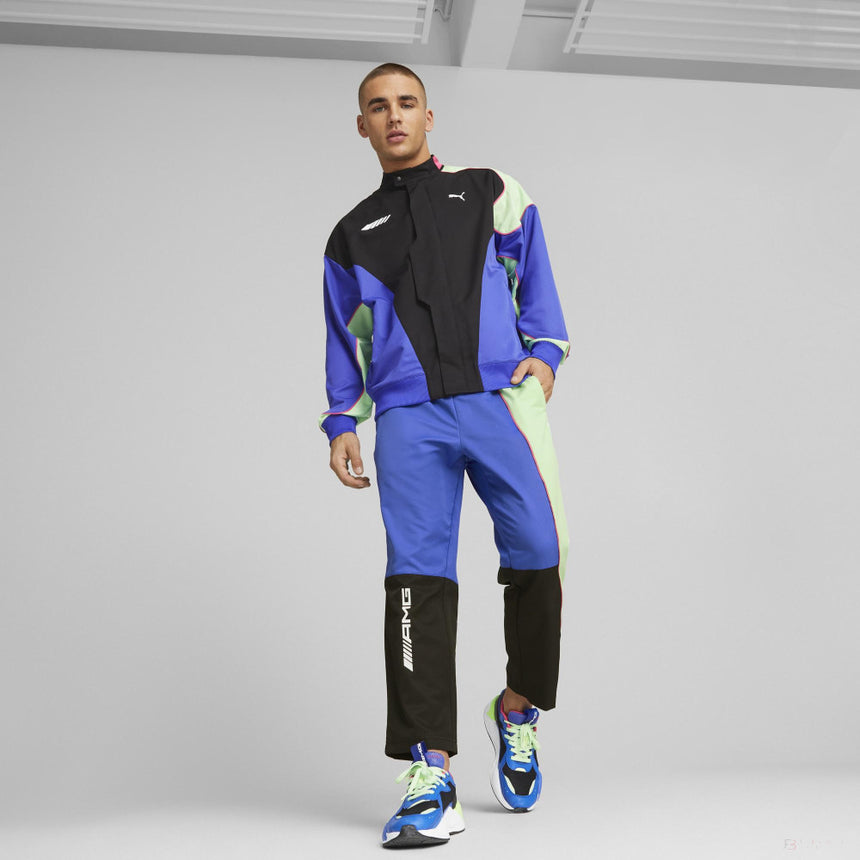 AMG Woven Jacket Royal Sapphire Green - FansBRANDS®