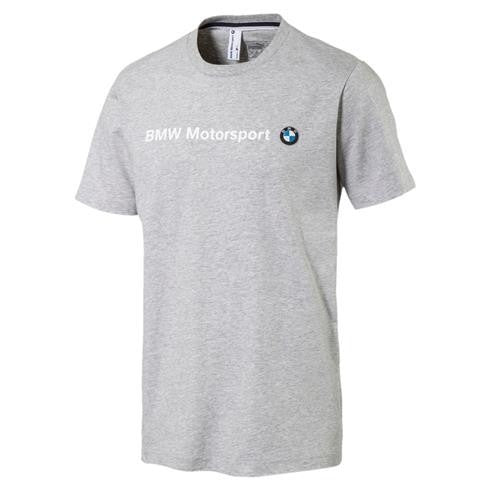 BMW T-shirt, Puma Team Logo, Grey, 2017