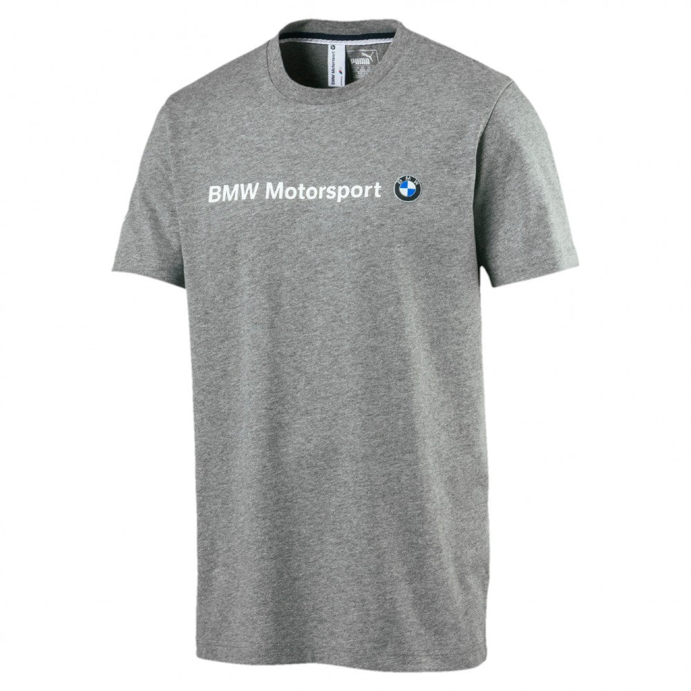 BMW T-shirt, Puma BMW Logo, Grey, 2017 - FansBRANDS®
