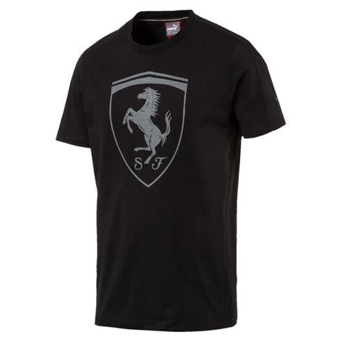 Ferrari T-shirt, Puma BigShield, Black, 2017