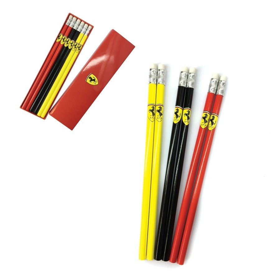 Ferrari Pen, Pencil Set, Multicolor, 2018