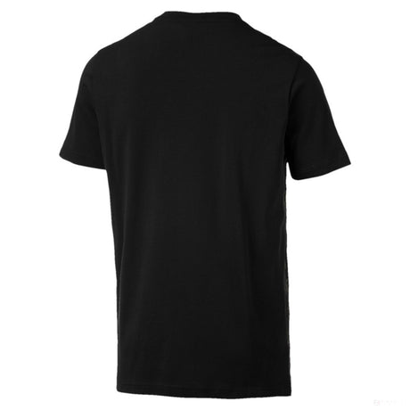 Ferrari T-shirt, Puma Big Shield Round Neck, Black, 2019 - FansBRANDS®