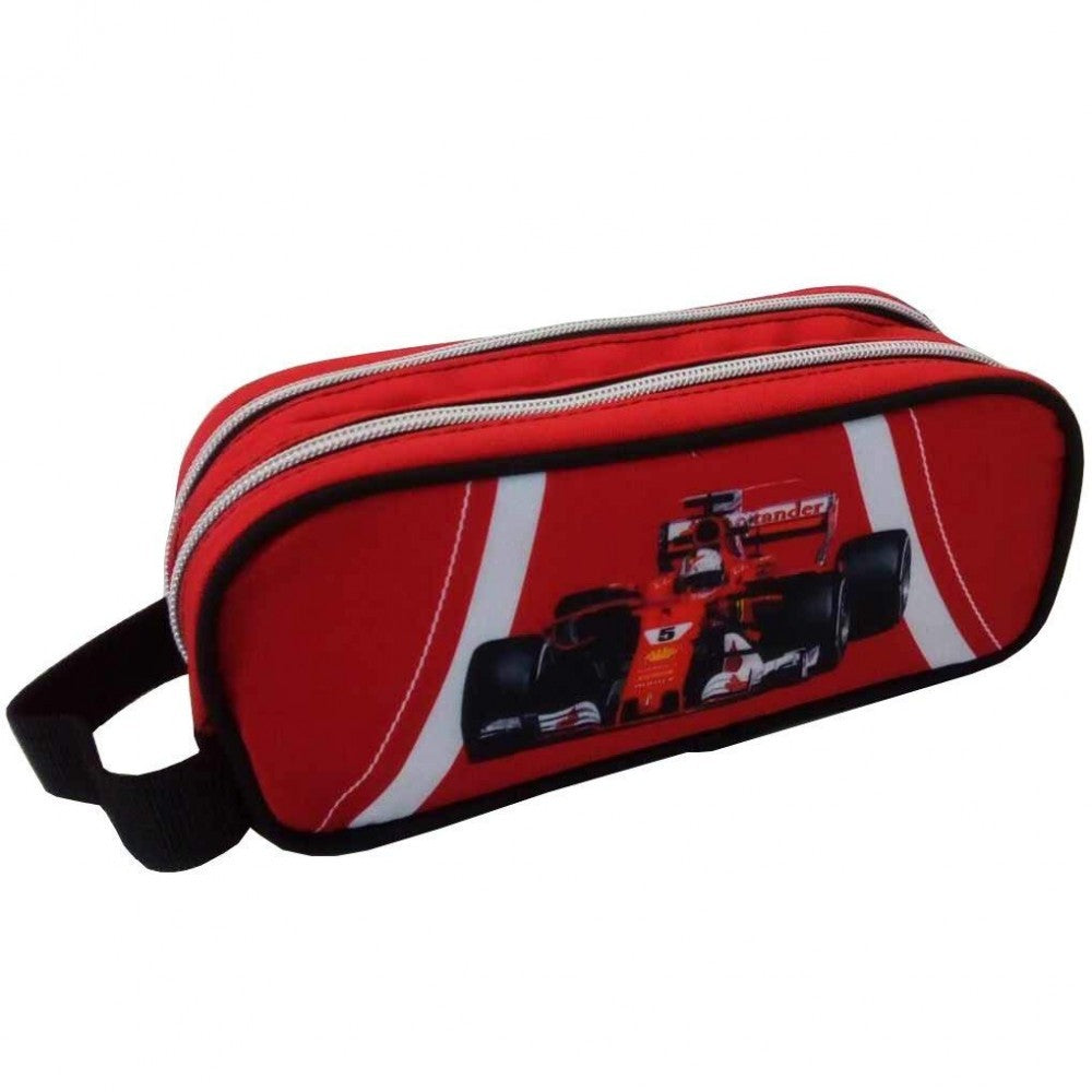 Ferrari Pencil case, Scudetto, Red, 2018