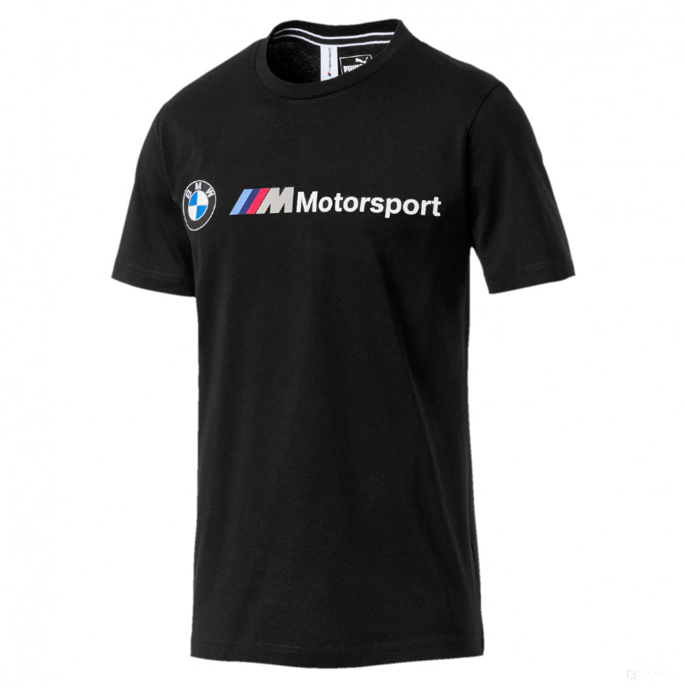 BMW T-shirt, Puma BMW MMS Logo, Black, 2019