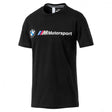 BMW T-shirt, Puma BMW MMS Logo, Black, 2019 - FansBRANDS®