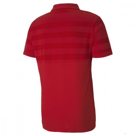 Ferrari Polo, Puma Scudetto Striped, Red, 2020 - FansBRANDS®
