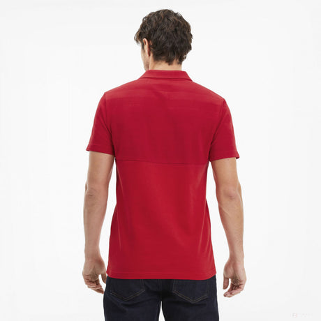 Ferrari Polo, Puma Scudetto Striped, Red, 2020 - FansBRANDS®