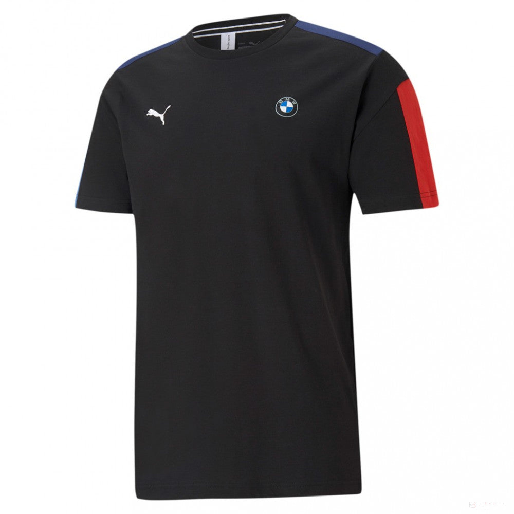 BMW T shirt Puma BMW MMS T7 Black 2021 FansBRANDS COM