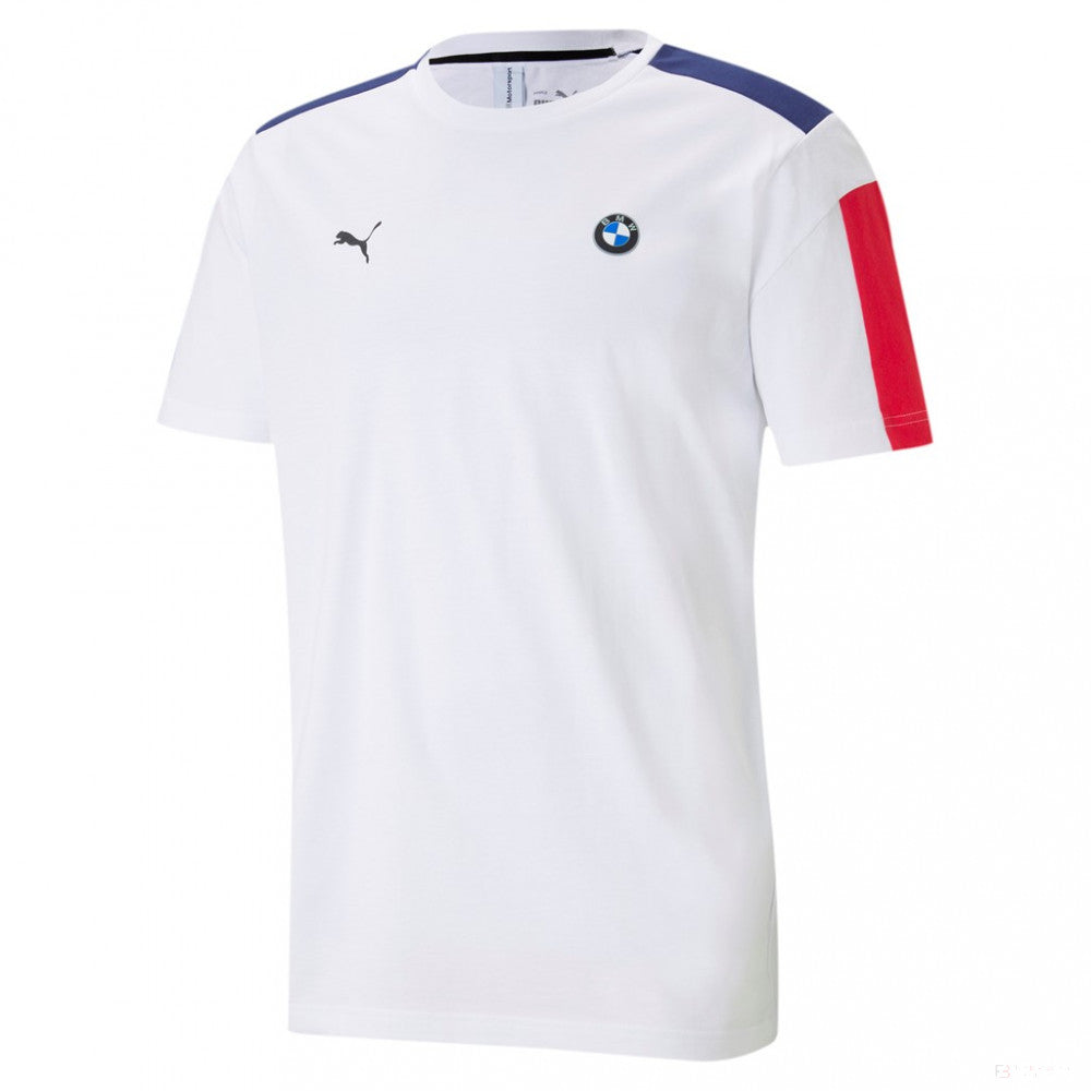 BMW T shirt Puma BMW MMS T7 White 2021 FansBRANDS COM