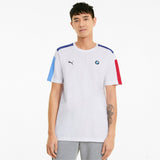 BMW T-shirt, Puma BMW MMS T7, White, 2021