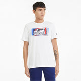 BMW T-shirt, Puma BMW MMS Car Graphic, White, 2021 - FansBRANDS®