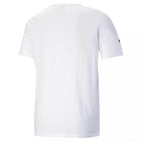 BMW T-shirt, Puma BMW MMS Graphic, White, 2021 - FansBRANDS®