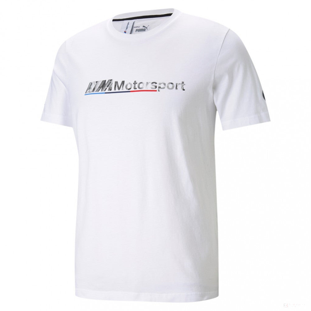 BMW T-shirt, Puma BMW MMS Logo+, White, 2021