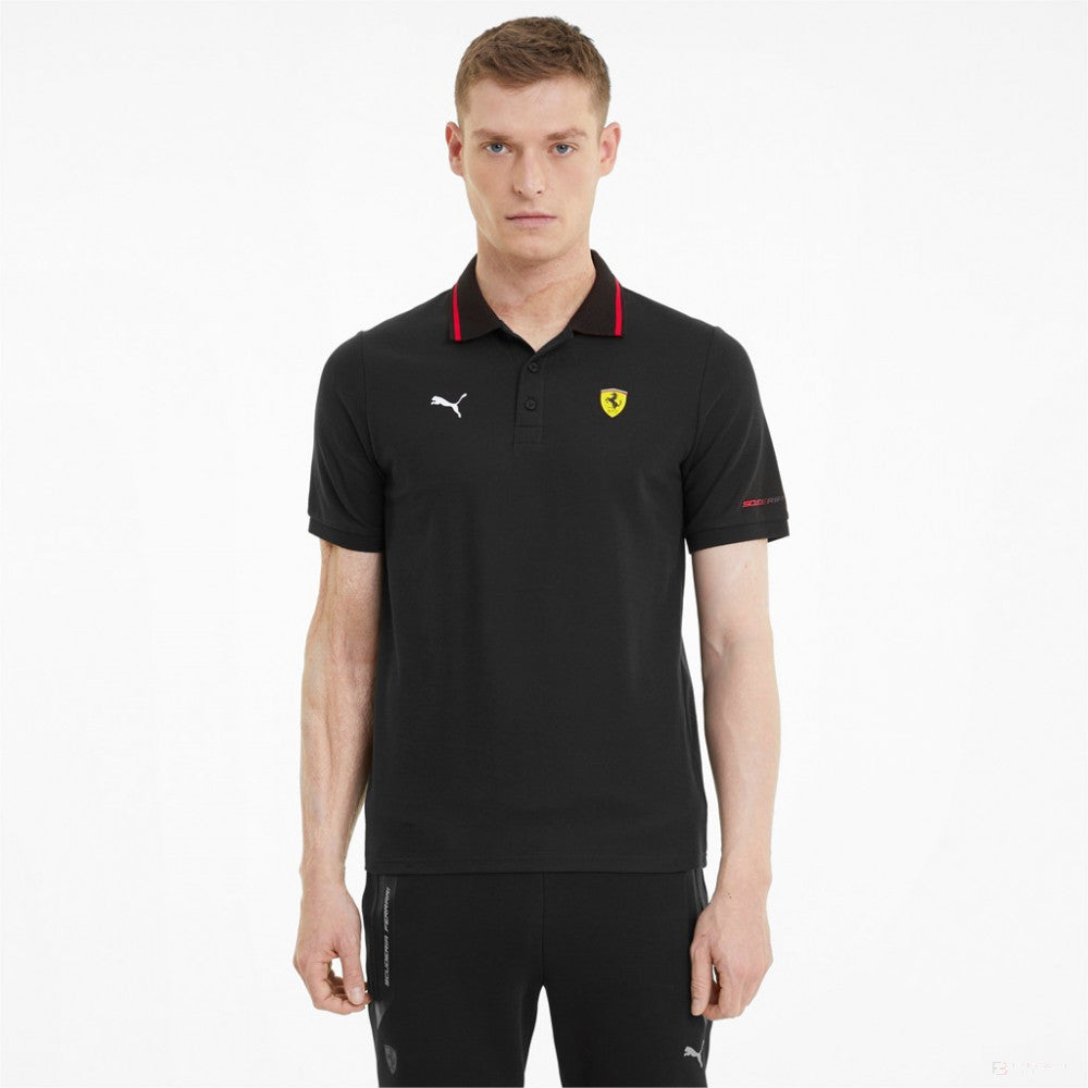 Ferrari Polo, Puma Race, Black, 2021 - FansBRANDS®