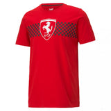 Ferrari T-shirt, Puma Checkered Flag, Red, 2021