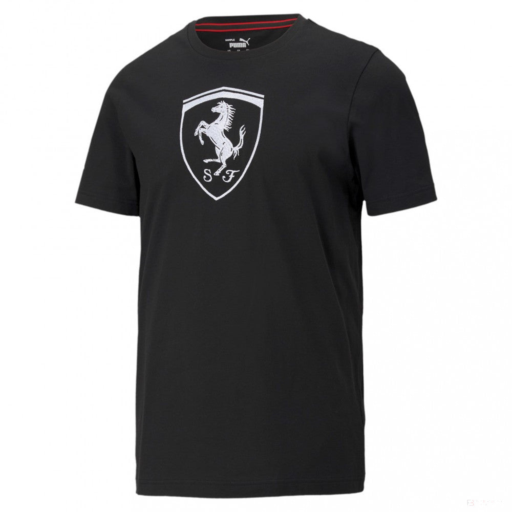 Ferrari T-shirt, Puma Big Shield+, Black, 2021