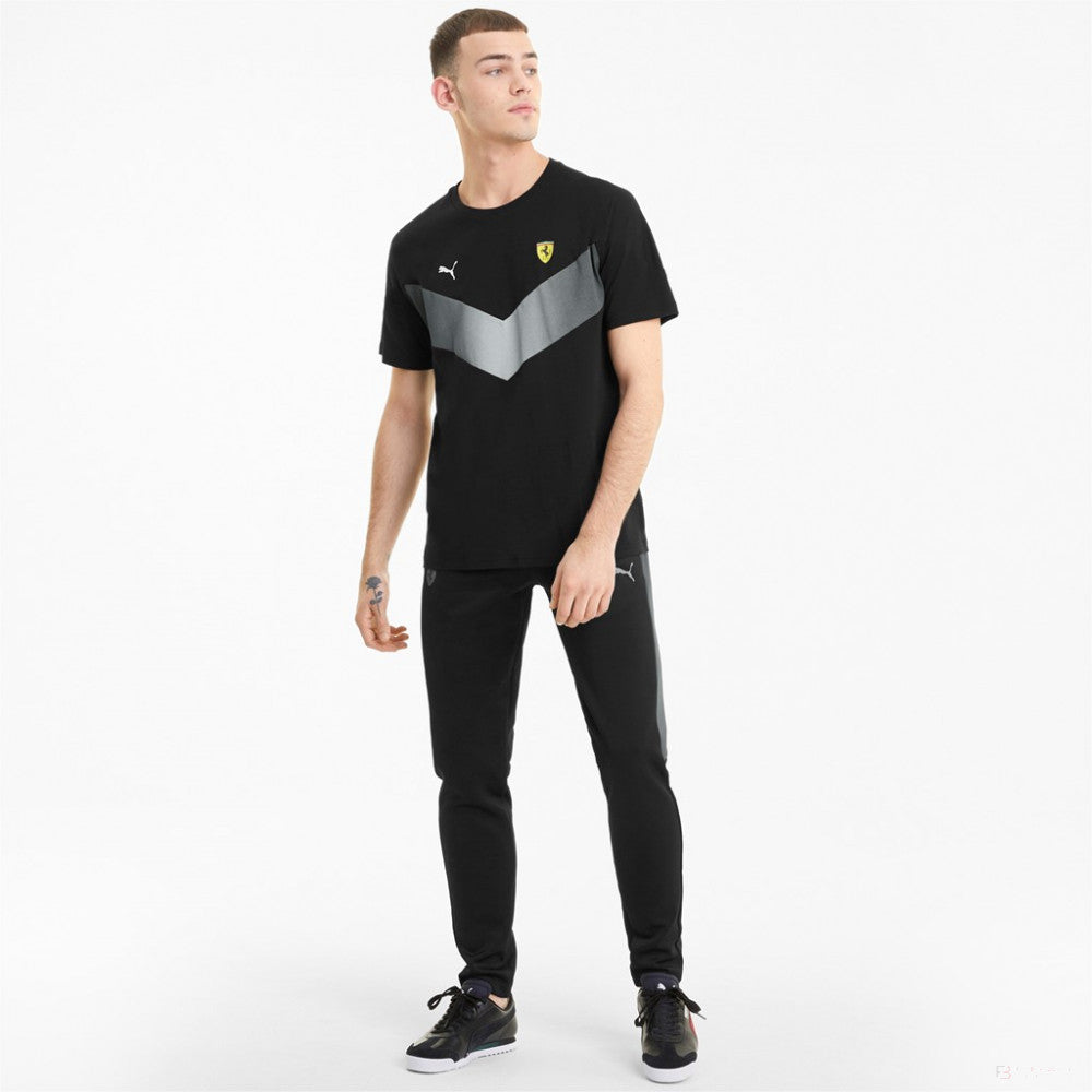 Ferrari Pants, Puma Style T7, Black, 2021 - FansBRANDS®