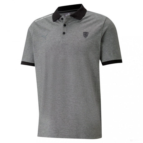 Ferrari Polo, Puma Style, Grey, 2021 - FansBRANDS®