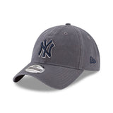 New York Yankees cap, New Era, Core, grey