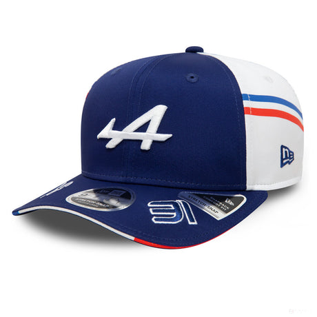 Alpine Esteban Ocon 950SS Baseball Cap, Adult, Blue - FansBRANDS®