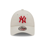 New York Yankees cap, New Era, 9FORTY, essential, cream