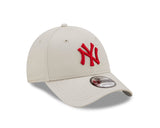 New York Yankees cap, New Era, 9FORTY, essential, cream