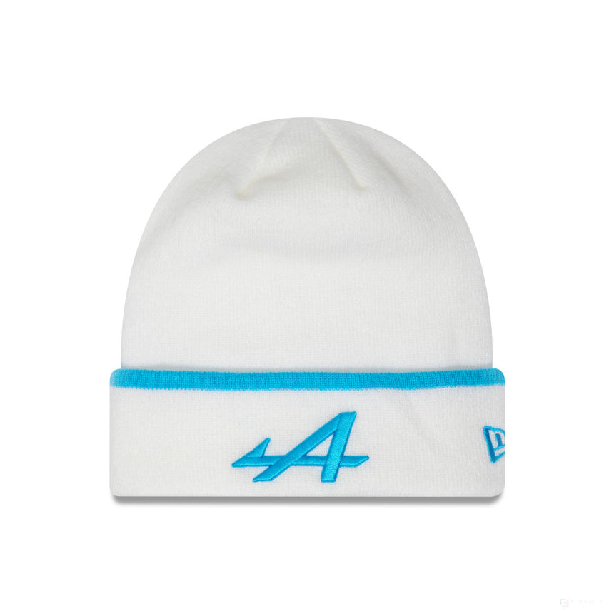 Alpine Stripe Cuff Beanie, White - FansBRANDS®
