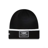 Alpine Stripe Cuff Beanie, Black - FansBRANDS®