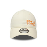 Red Bull Racing cap, seasonal, chrome, New Era, 9TWENTY, cream