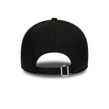 Los Angeles Dodgers cap, pop outline, New Era, 9FORTY, black