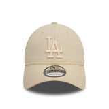 Los Angeles Dodgers cap, New Era, 9TWENTY, essential, beige