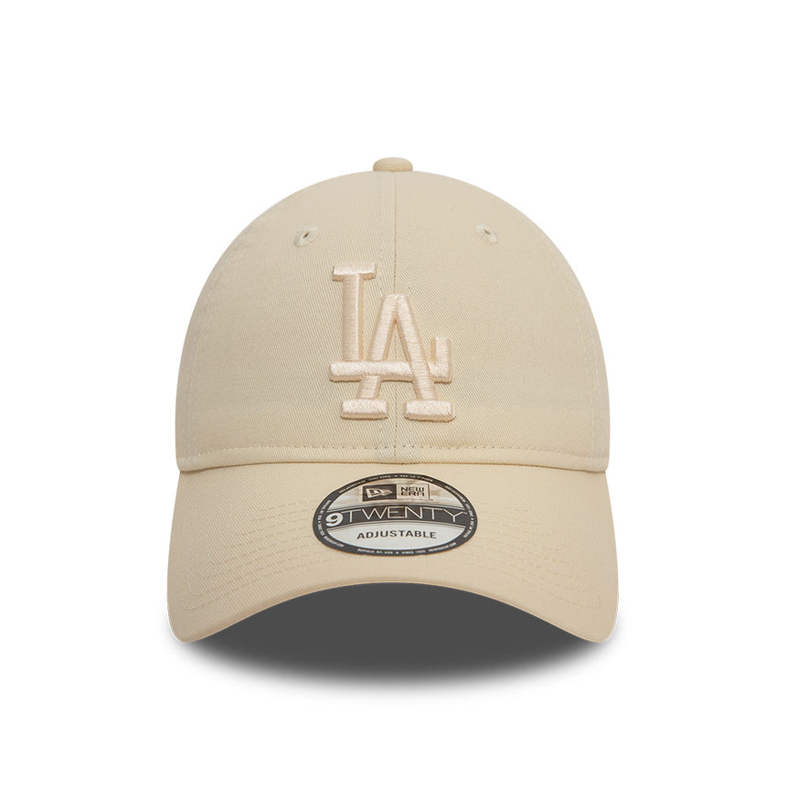 Los Angeles Dodgers cap, New Era, 9TWENTY, essential, beige