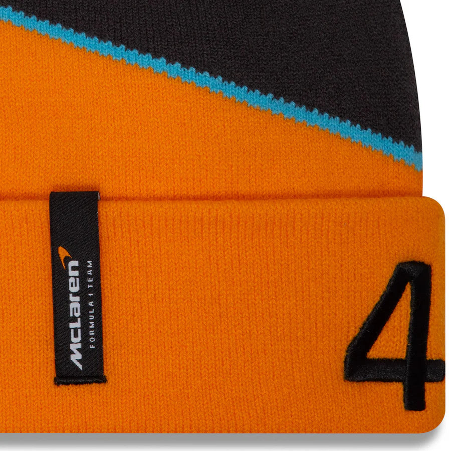 McLaren beanie, Lando Norris, team, orange, 2024