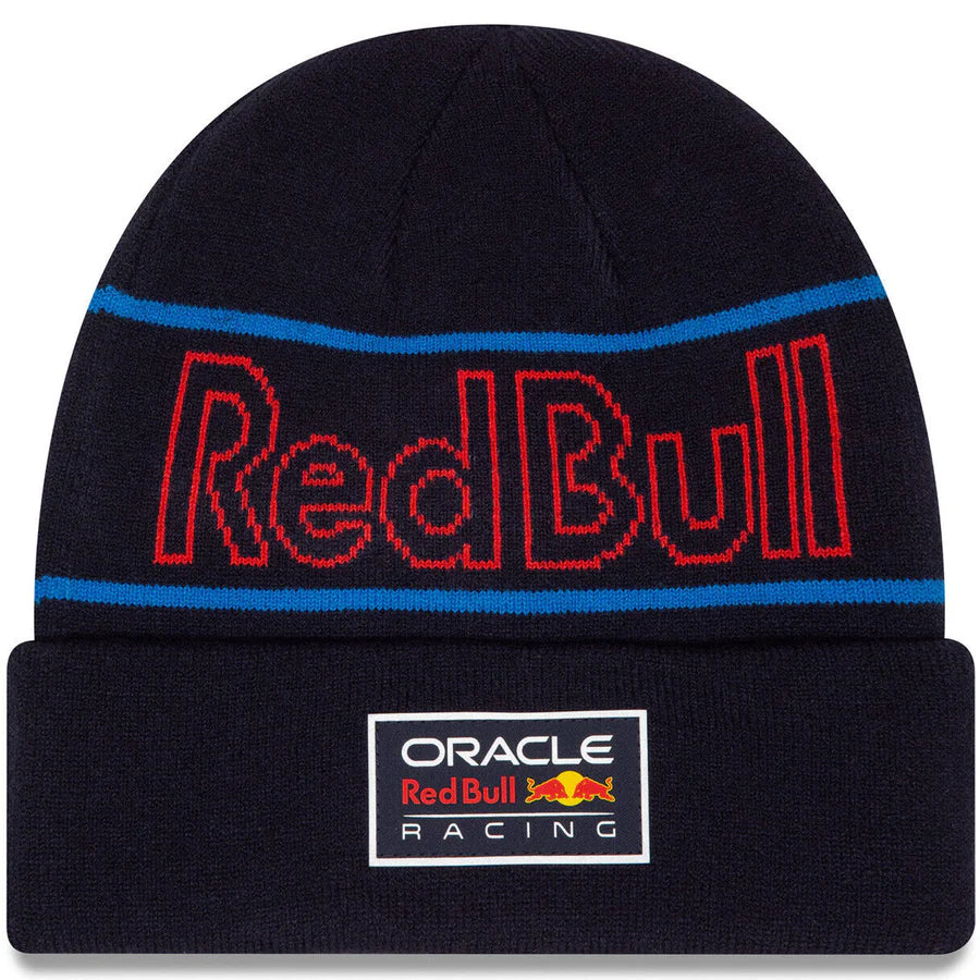 Red Bull beanie, NEW ERA, team, blue, 2024