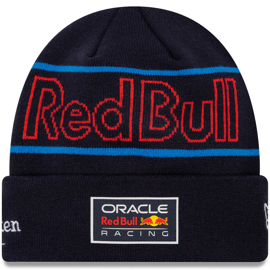 Red Bull beanie, NEW ERA, Max Verstappen, team, blue, 2024