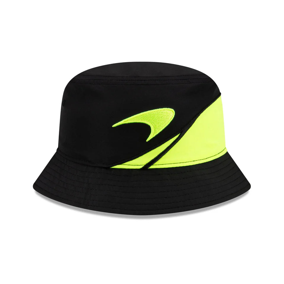 McLaren bucket hat, New Era, Lando Norris, Silverstone, Adult, yellow, 2024