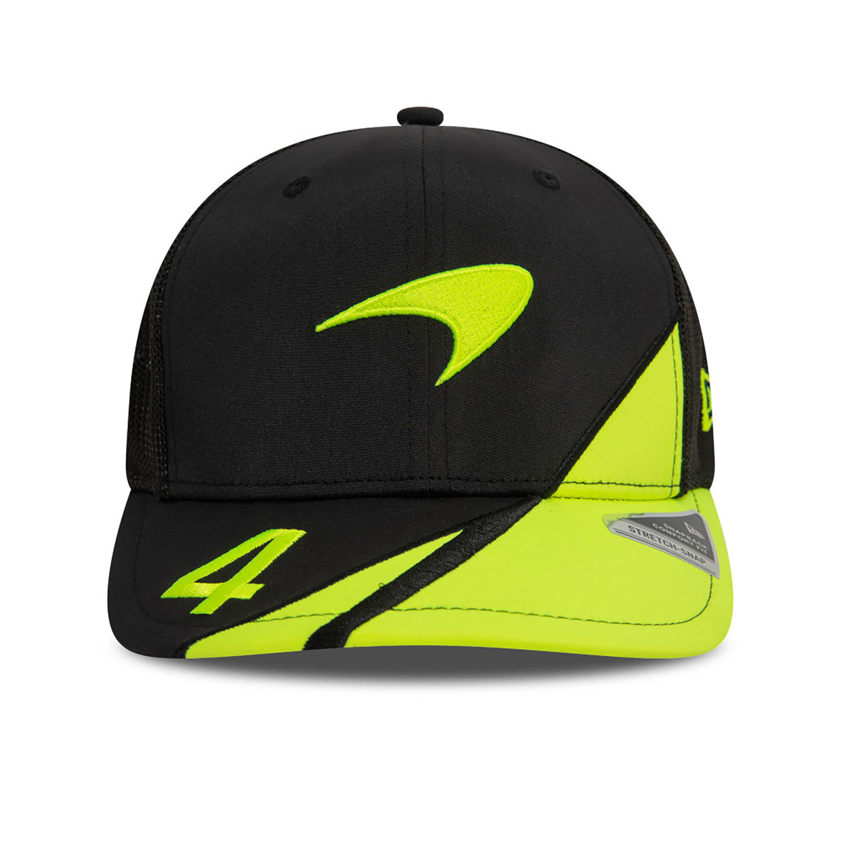 McLaren cap, New Era, Lando Norris, Silverstone, Adult, yellow, 2024