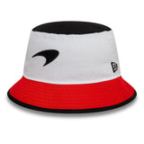 McLaren bucket hat, New Era, Monaco, tapered, red