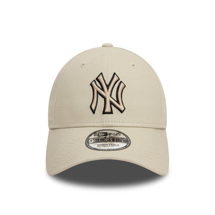 New York Yankees cap, New Era, 9FORTY, beige