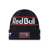 Red Bull Racing Cuff Knit Cap, Max Verstappen, New Era,Blue 🔥