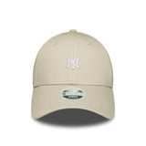 New York Yankees cap, mini logo, New Era, 9FORTY, beige